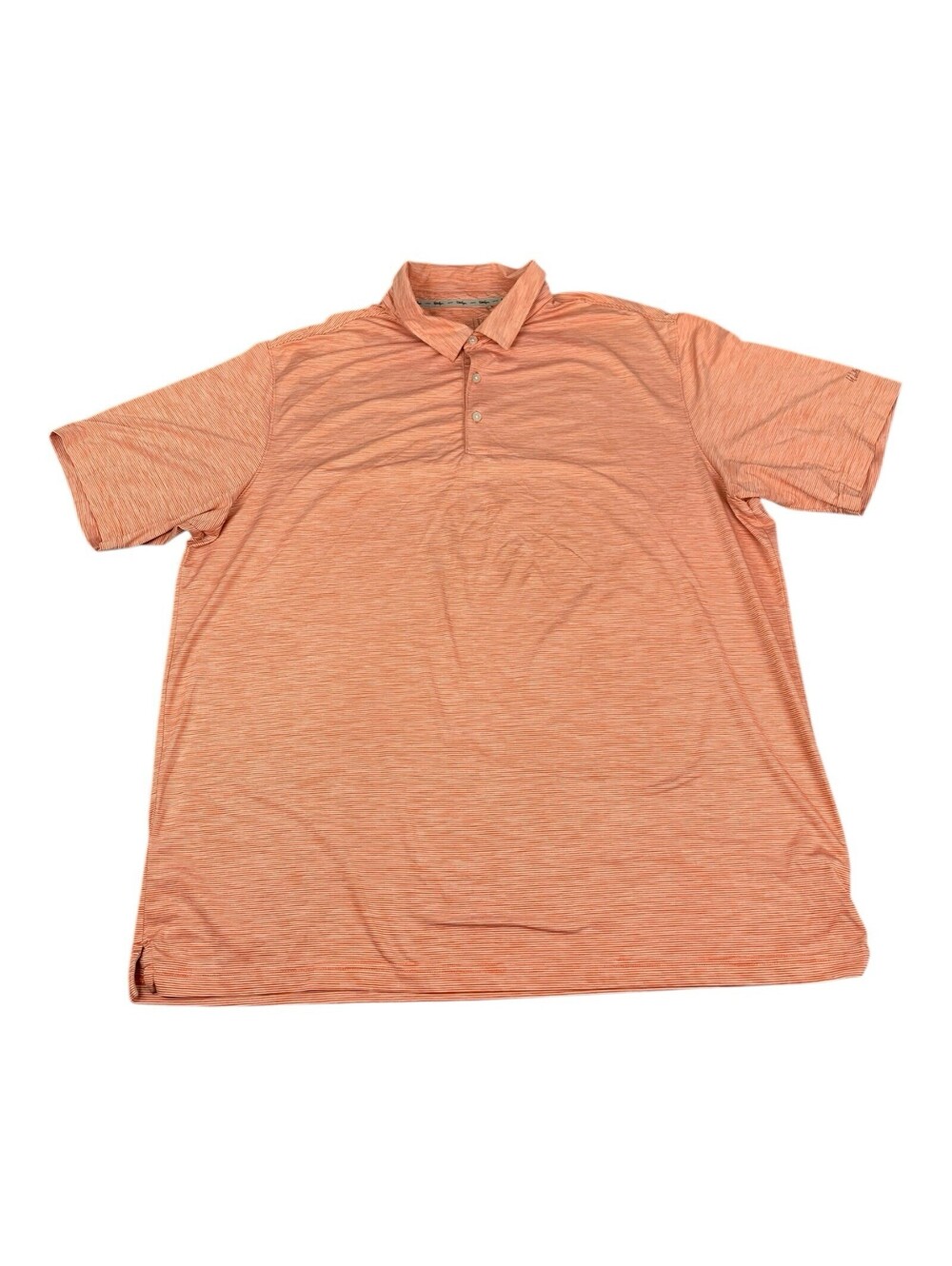 Walter Hagen 11 Majors Golf Polo Shirt, Orange, Short Sleeves, Men’s Size XXL